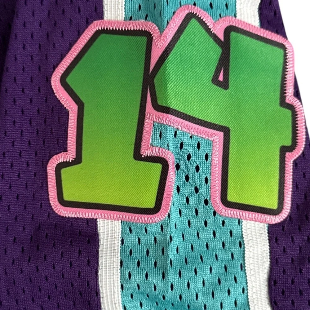 Men’s The Fresh Prince of Bel-Air Purple Logo Shorts Size 3XL. New with Tags! - Picture 10 of 13